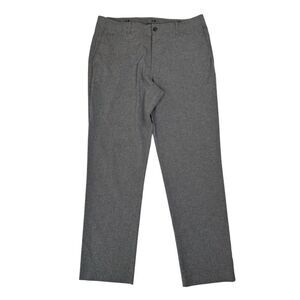 Grand Slam Golf Performance Pants Slacks Mens 36x32 Heather Gray With Stretch